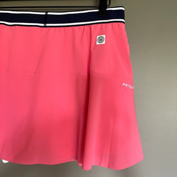 NWT Peter Millar Gabriela‎ Swing Skort in Summer Glow Pink Sz Medium Golf Tennis - Picture 11 of 15